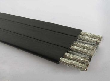 Ο κονσερβοποιημένος χαλκός σακακιών PVC προσάραξε το Unshielded επίπεδο καλώδιο 300V 105℃ UL2651 10F × 28AWG