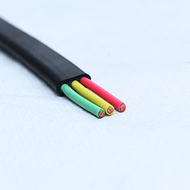 2 F x 2,5 mm2 Σκληρό χαλκό με άκρη 450V / 750V 70 °C PVC Jacket Flat Cable