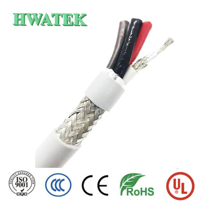 Γυμνό χάλκινο καλώδιο θωράκισης NOUL 6C × 18 AWG + 3C × 10AWG 300V TPU Jacket Composite Cable