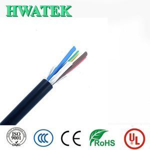 UL2103 1P×28AWG + 2C x 28AWG Προστατευμένο USB 2.0 Κουτίσματος Χαλκού Σφραγισμένο XLPE μόνωση PVC Jacket καλώδιο 300V 105 °C