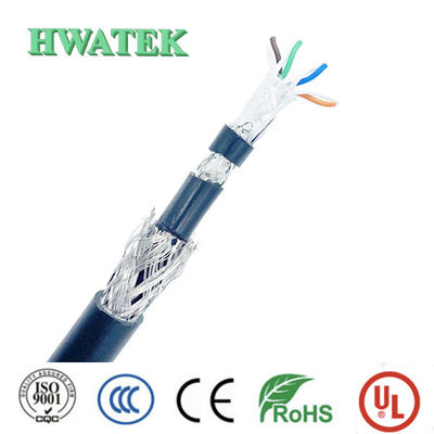 UL2103 1P×26AWG + 2C x 28AWG θωρακισμένο επικασσιτερωμένο χάλκινο πολύκλωνο καλώδιο με μόνωση XLPE, μανδύα PVC, 300V, 105℃, πλέξη, καλώδιο USB 2.0
