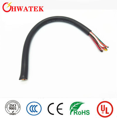 UL2517 4C×24AWG+W Βιομηχανικό ευέλικτο καλώδιο με μόνωση PVC και κάλυμμα για εφαρμογές 300V 105 °C
