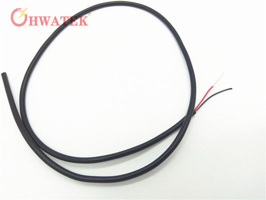 UL2661 2C × 12AWG γυμνό χαλκό με ράμματα βιομηχανικό ευέλικτο καλώδιο με μόνωση PVC και 300V 90 °C