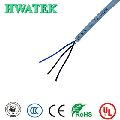 UL20233 3C×20AWG+W Κουτίσματος Χαλκού Ελαστικό Βιομηχανικό Καλώδιο με XLPE Μόνωση και TPU Jacket