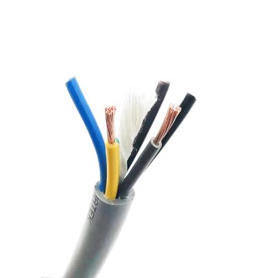 UL20940 PUR Multicore Flexible Control Copper Wire Cable με προστατευτική κάλυψη περιστροφής με ονομαστική τάση 600V και αντοχή σε λάδι