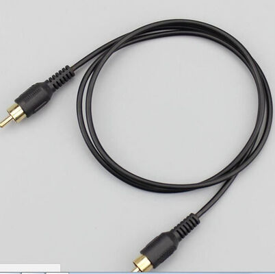 30V 3.0-5.3mm JIS Braided Shielded Electrical Coaxial Cable for TV/AV Applications