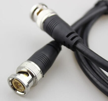 30V 3.0-5.3mm JIS Braided Shielded Electrical Coaxial Cable for TV/AV Applications
