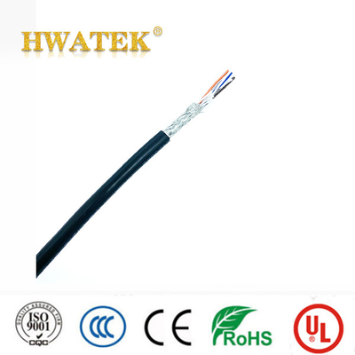 Τύπος UL2725 PVC Jacket Κουτιά Χαλκού 1 κοαξός × 26AWG + 2C×24AWG + 1C×26AWG 80°C 30V καλώδιο