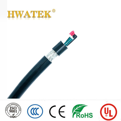 UL2586 Τύπος PVC Αντίσταση στο λάδι Άπλωτο χαλκό 4G × 2,50 mm2 105°C 1000V καλώδιο