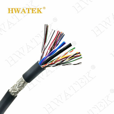 UL20276 Κουτιά Χαλκού 6C × 28AWG + 1P x 28AWG πλεγμένο 80 °C 30V PP μόνωση PVC καλώδιο