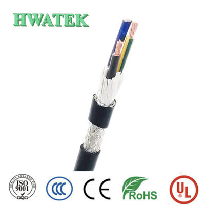CL3&UL2464 Ελαστικό βιομηχανικό καλώδιο από χαλκό με στεγαστικό καλώδιο SR-PVC PVC 8P × 22AWG+ADB