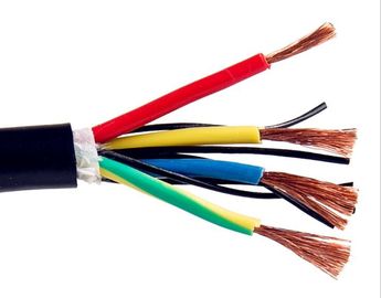Multicore καλυμμένο καλώδιο αλυσίδων έλξης ελέγχου, προσαραγμένη υψηλή σταθερότητα καλωδίων χαλκού