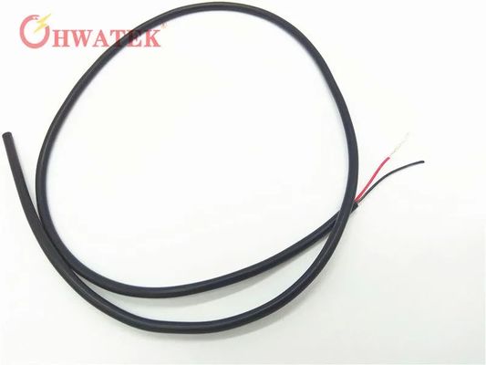 UL2661 2C × 12AWG γυμνό χαλκό με ράμματα βιομηχανικό ευέλικτο καλώδιο με μόνωση PVC και 300V 90 °C