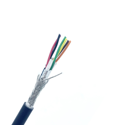 30V ηλεκτρικό εύκαμπτο καλώδιο UL2919 μόνωση PE 3P Χ 24AWG + AEB