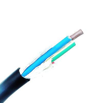UL 2854 ασπίδα 7/0.127 Multicore καλώδιο 80°C 30V 1P×28AWG + PVC 2C × 28AWG+ADB